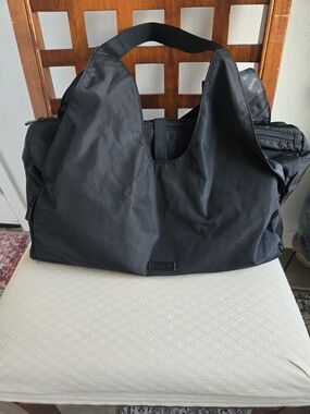 Black Women's Travel, Work, Fitness Duffel Bag - Reebook